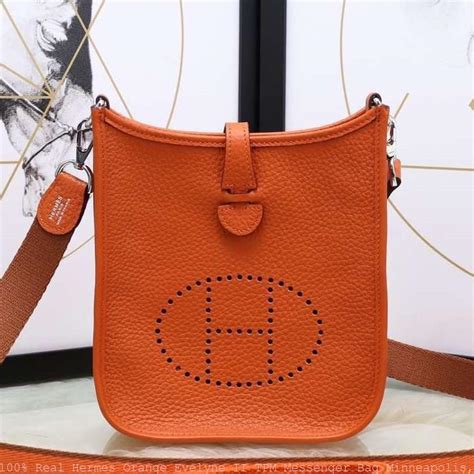 orange hermes bag fake|hermes evelyne bag orange.